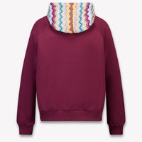 Missoni niños Chicas suéter en Burdeos