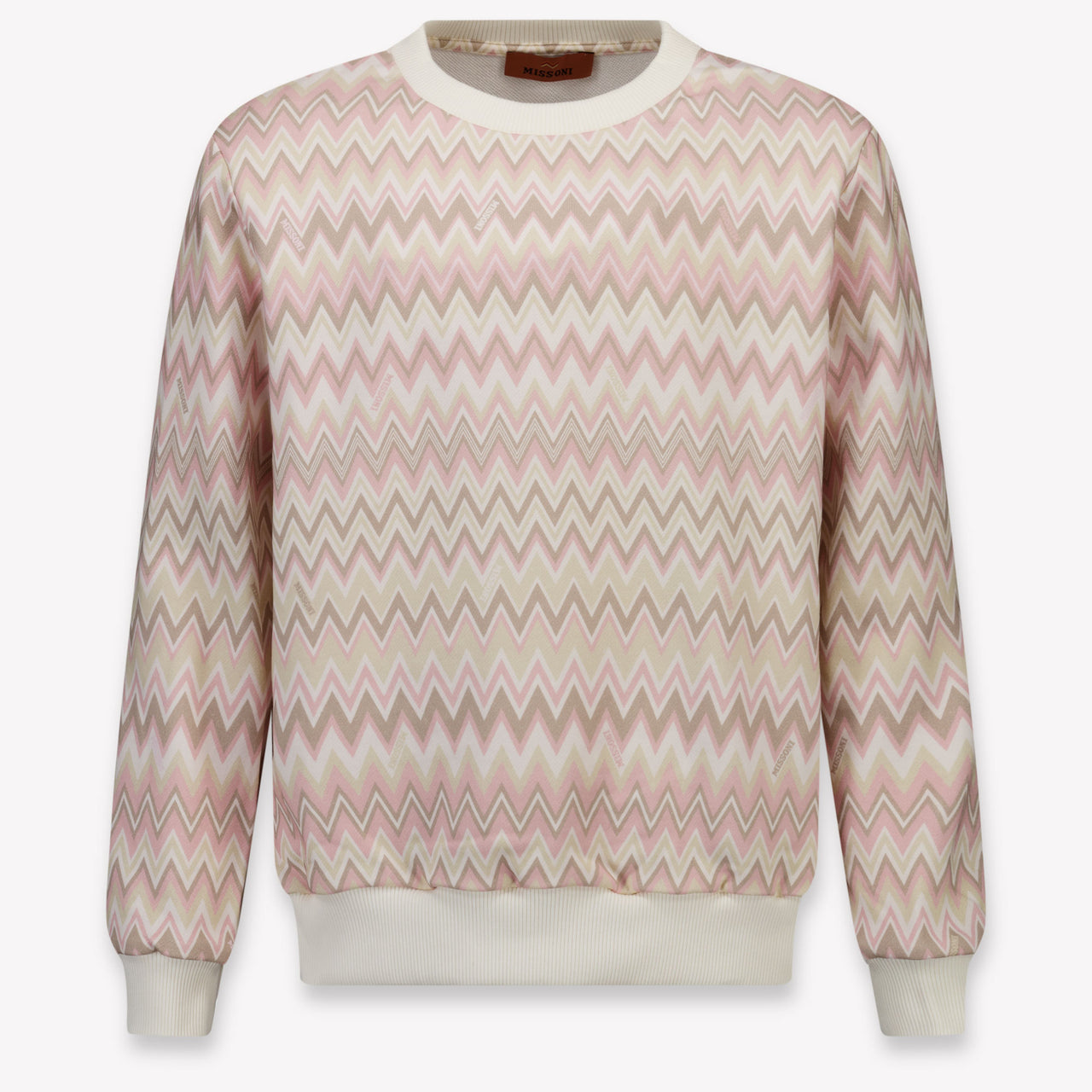 Missoni Enfants Filles Pull en Rose Léger