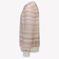 Missoni Enfants Filles Pull en Rose Léger