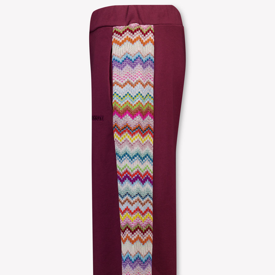 Missoni niños Chicas pantalones en Burdeos