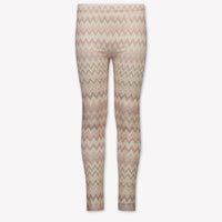 Missoni niños Chicas Leggings En Rosa claro