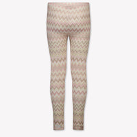 Missoni niños Chicas Leggings En Rosa claro