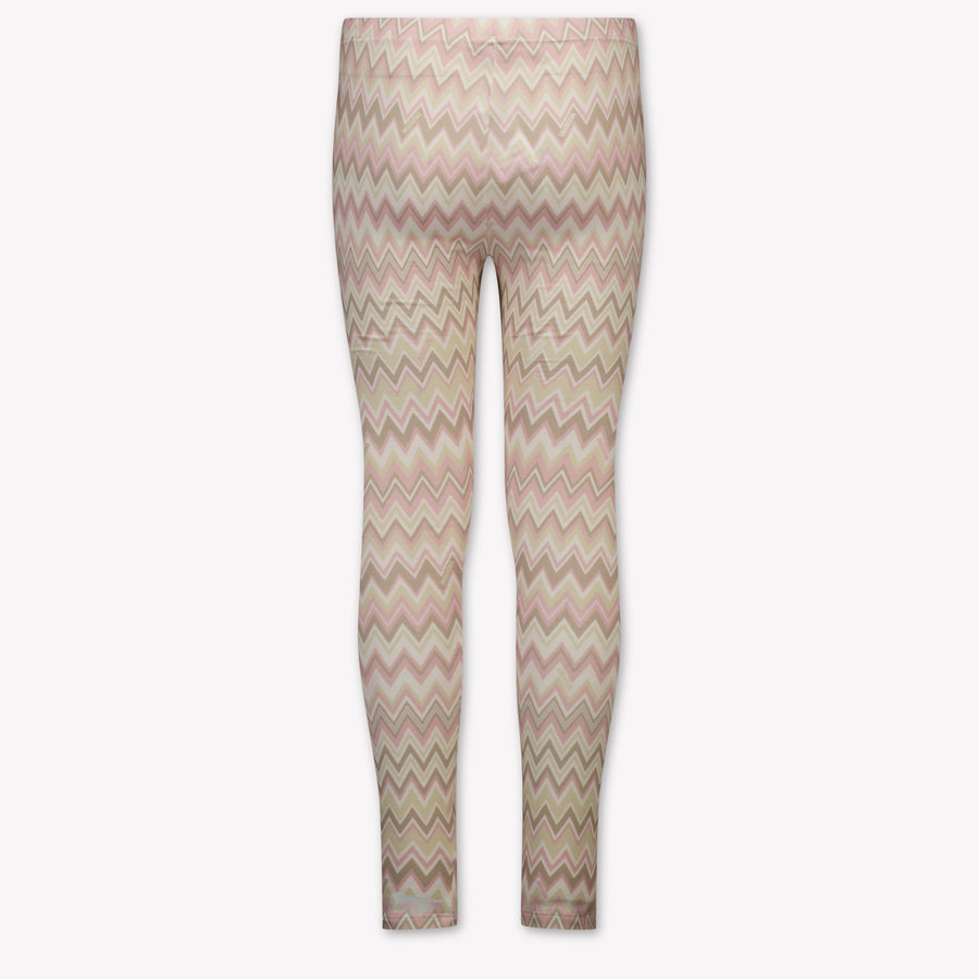 Missoni niños Chicas Leggings En Rosa claro