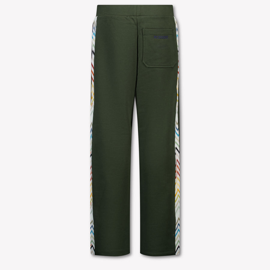Missoni Kinder Jungen Hose rein Dunkelgrün