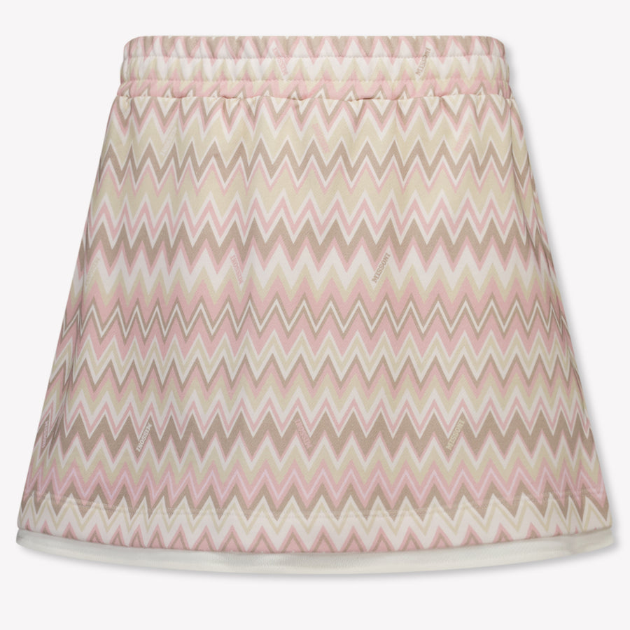 Missoni Kids Girls Skirt In Light Pink