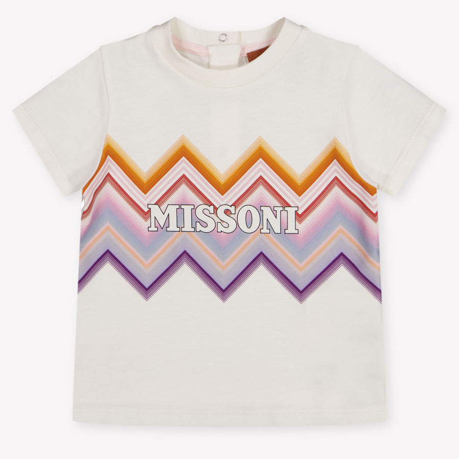 Missoni Bambino Ragazze Maglietta dentro Off White