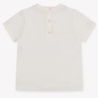 Missoni bebe Chicas Camiseta adentro Blanco Roto