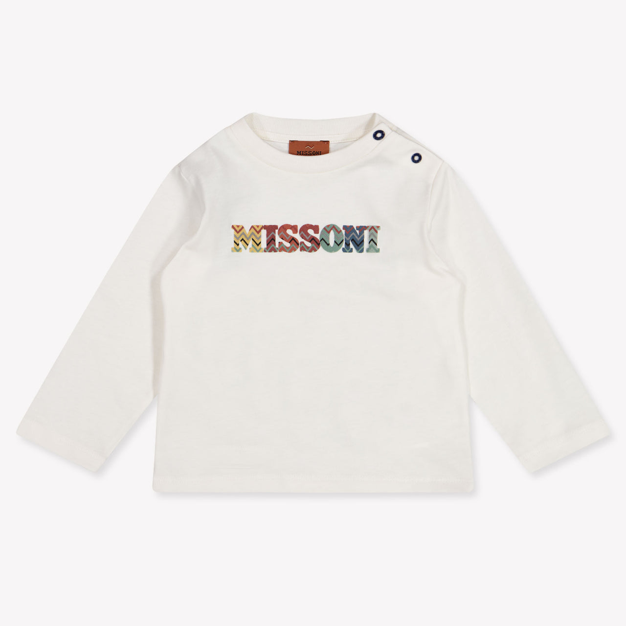 Missoni Bébé Garçons T-shirt en blanc cassé