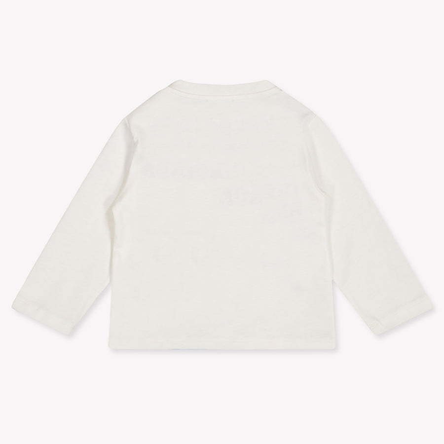 Missoni Bébé Garçons T-shirt en blanc cassé