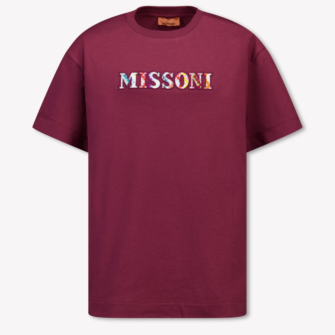 Missoni Kinder Mädchen T-Shirt In Bordeaux