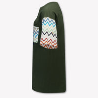 Missoni Kids Boys T-Shirt In Dark Green