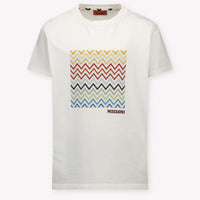 Missoni Bambini Ragazzi Maglietta dentro Off White