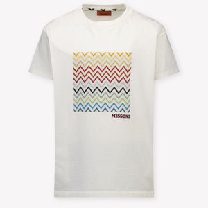 Missoni Bambini Ragazzi Maglietta dentro Off White