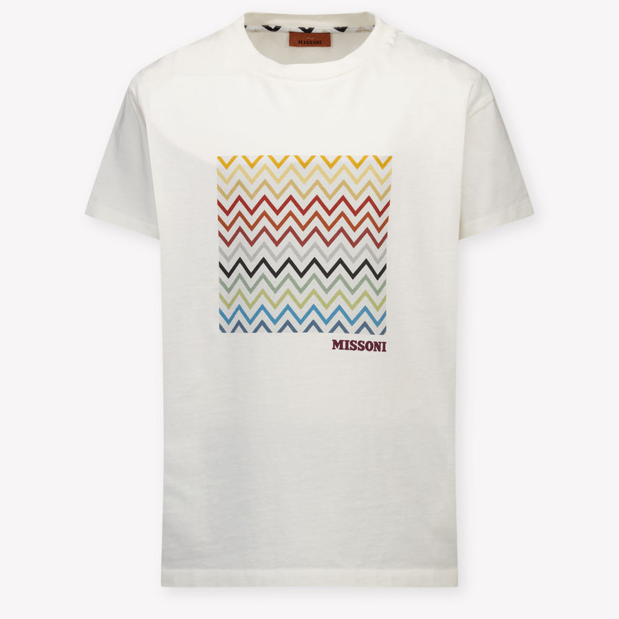 Missoni Bambini Ragazzi Maglietta dentro Off White