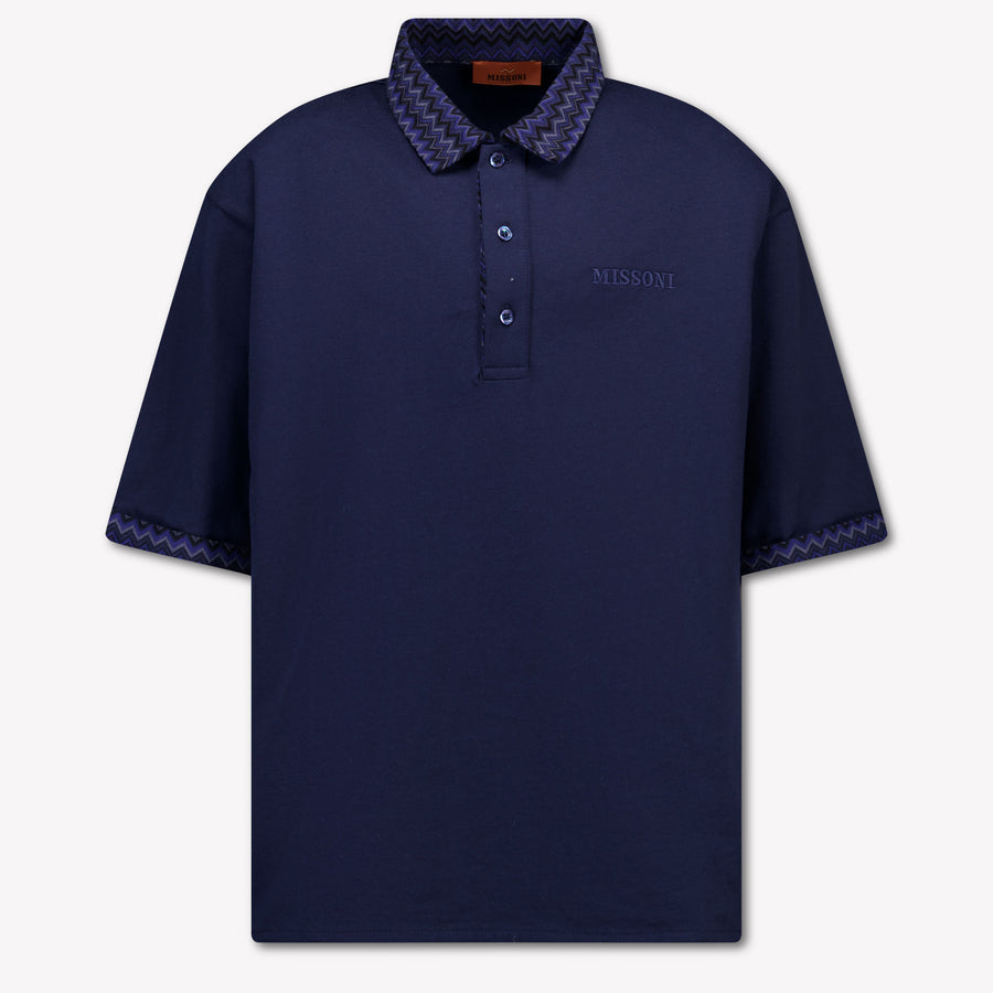 Missoni Kinder Jongens Polo In Navy