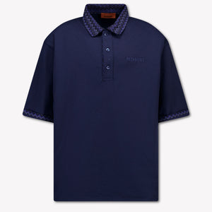 Missoni Kinder Jungen Polo In Marineblau