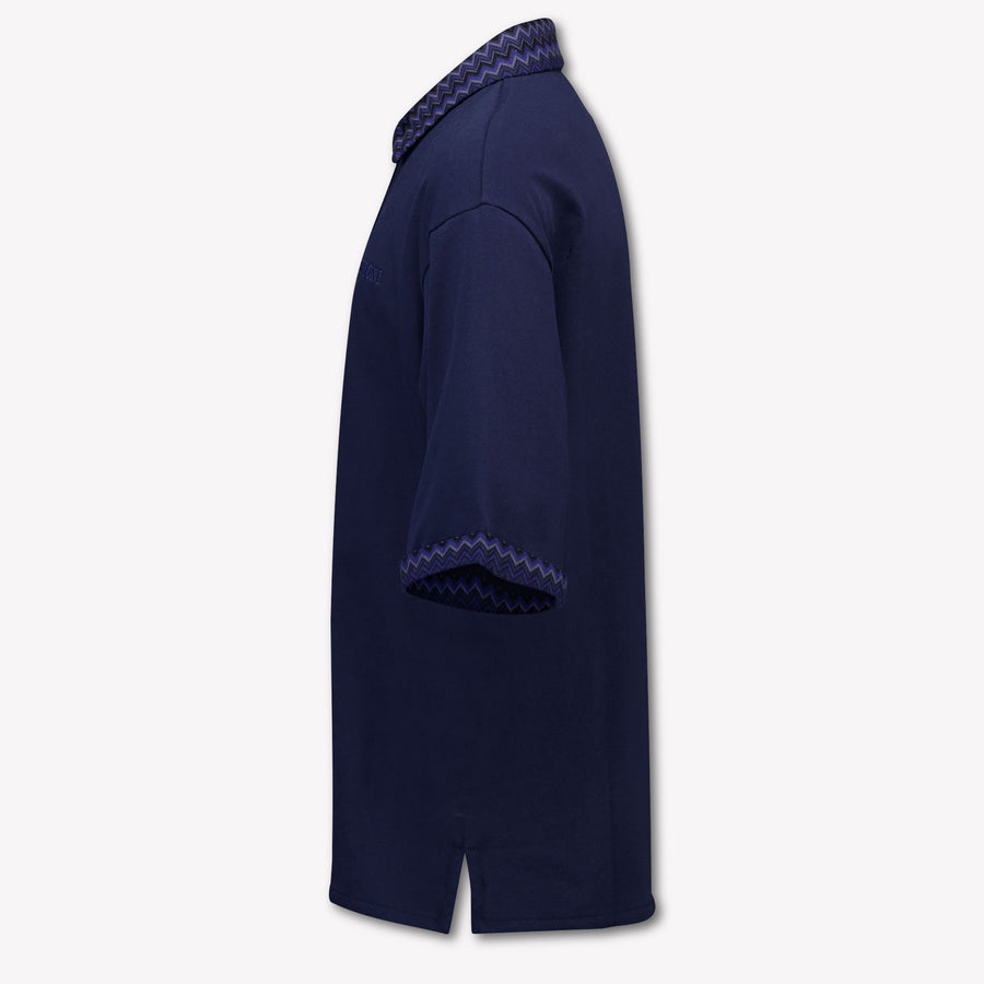 Missoni Kinder Jungen Polo In Marineblau