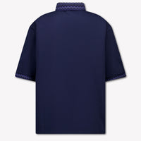 Missoni Kinder Jungen Polo In Marineblau