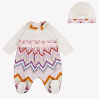 Missoni Bébé Filles Combishort en blanc cassé