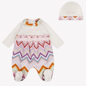 Missoni Bébé Filles Combishort en blanc cassé