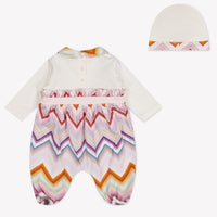 Missoni Bébé Filles Combishort en blanc cassé