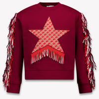 Stella McCartney niños Chicas suéter en Rojo