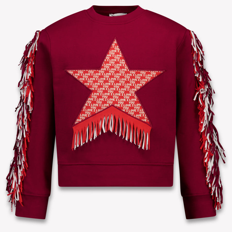 Stella McCartney niños Chicas suéter en Rojo