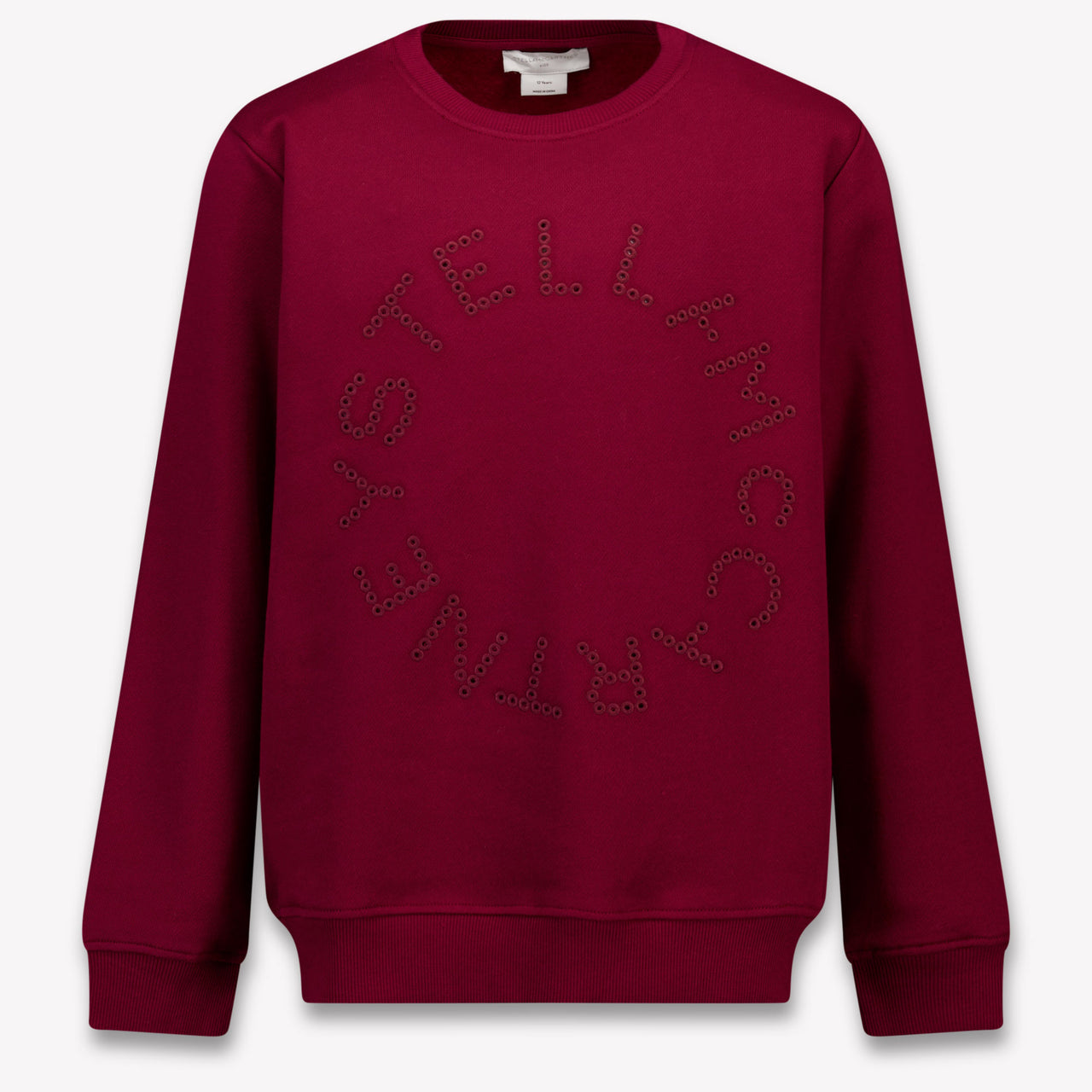 Stella McCartney niños Chicas suéter en Burdeos