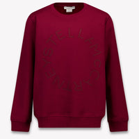 Stella McCartney niños Chicas suéter en Burdeos