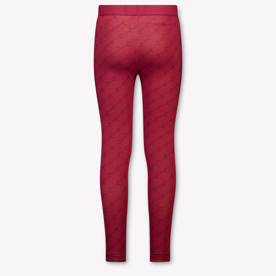 Stella McCartney Bambini Ragazze Leggings dentro Bordeaux