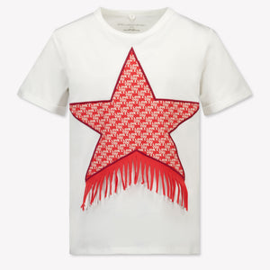 Stella McCartney Enfants Filles T-shirt dans Blanc