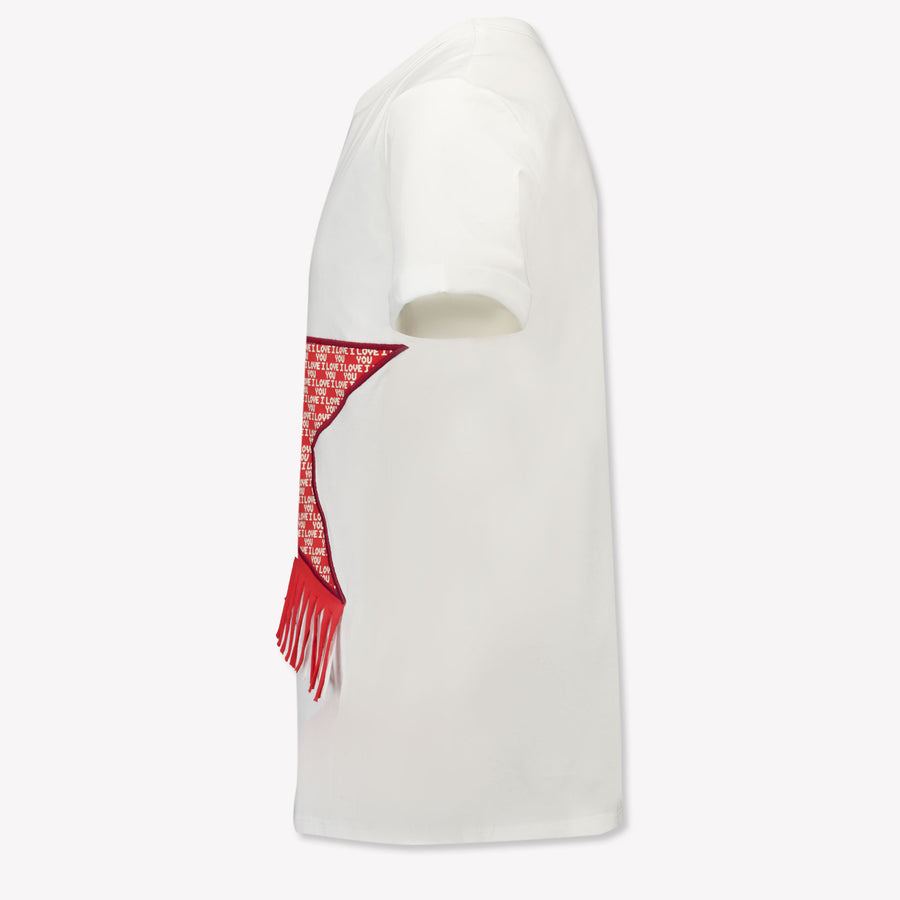Stella McCartney Enfants Filles T-shirt dans Blanc