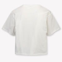 Stella McCartney niños Chicas Camiseta adentro Blanco