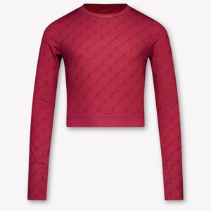 Stella McCartney Kinder Mädchen T-Shirt In Bordeaux