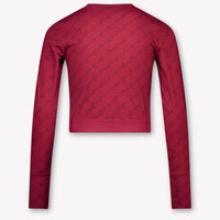 Stella McCartney Kinder Mädchen T-Shirt In Bordeaux
