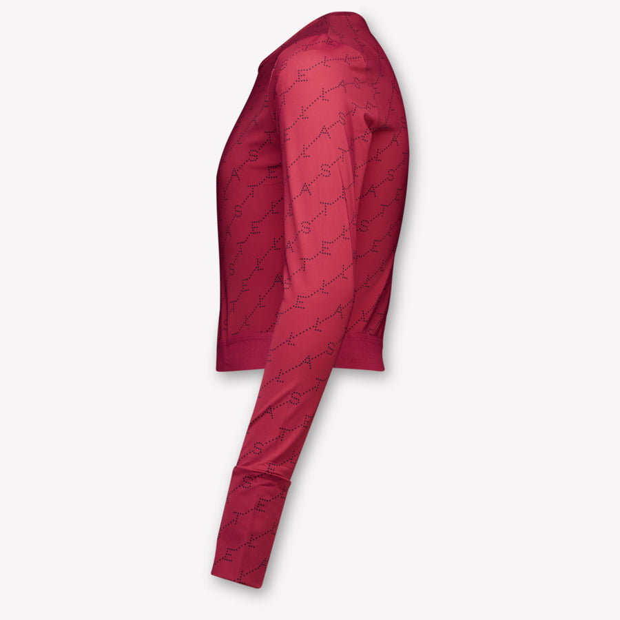 Stella McCartney Kinder Mädchen T-Shirt In Bordeaux