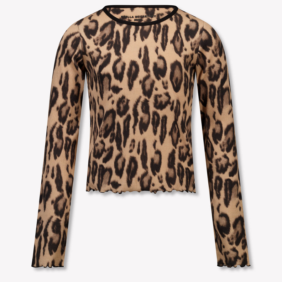 Stella McCartney Mädchen T-Shirt in Leopard