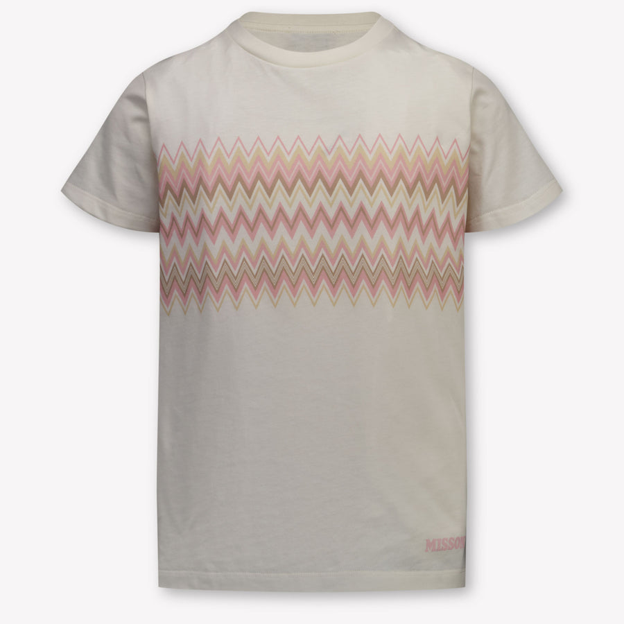Missoni Kinder Mädchen T-Shirt In Hellrosa