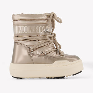 Moonboot Girls Snow Boots In Rose