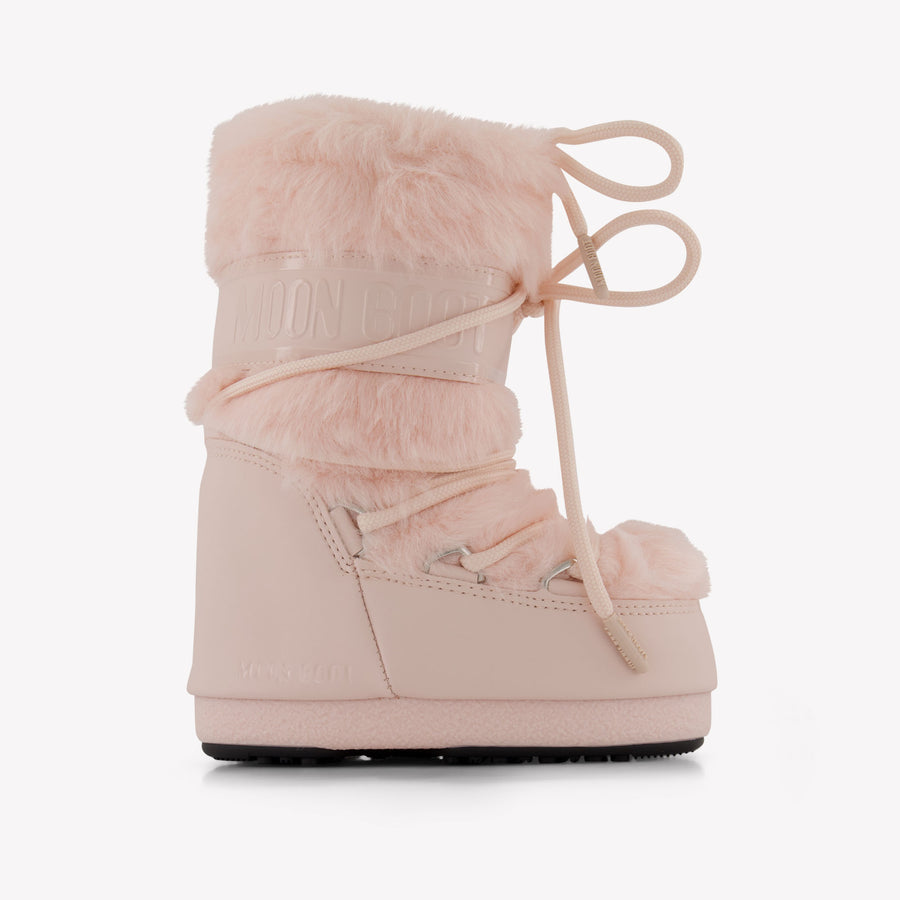 Moonboot Ragazze Snowboots In Rosa Chiaro