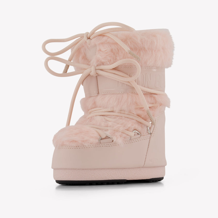 Moonboot Ragazze Snowboots In Rosa Chiaro