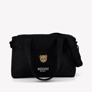 Moschino Bambino Unisex Borsa per pannolini dentro Nero