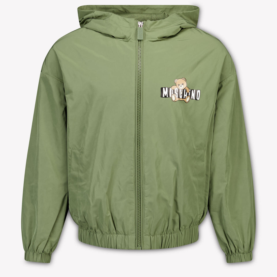 Moschino Kinder Unisex Sommerjacke In Armee