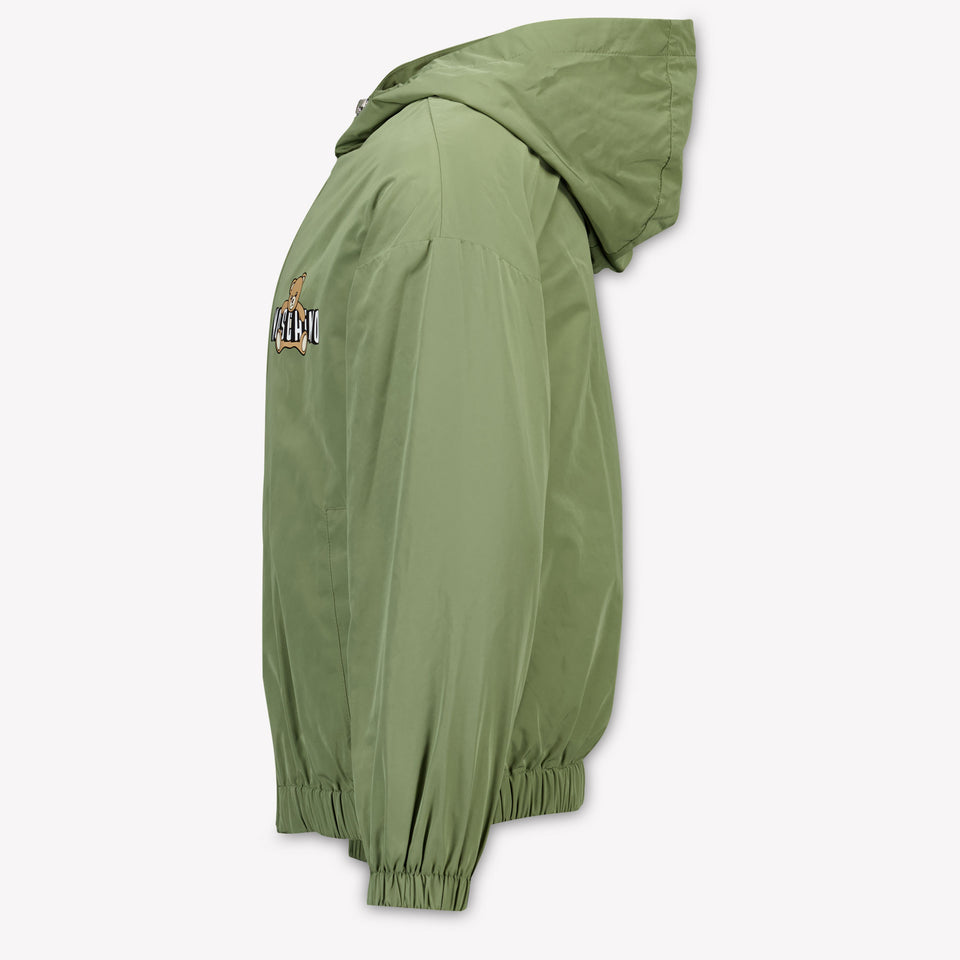 Moschino Kinder Unisex Sommerjacke In Armee