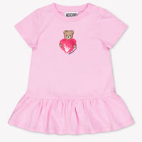 Moschino bebe Chicas Vístete Rosa