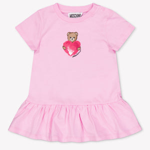 Moschino bebe Chicas Vístete Rosa