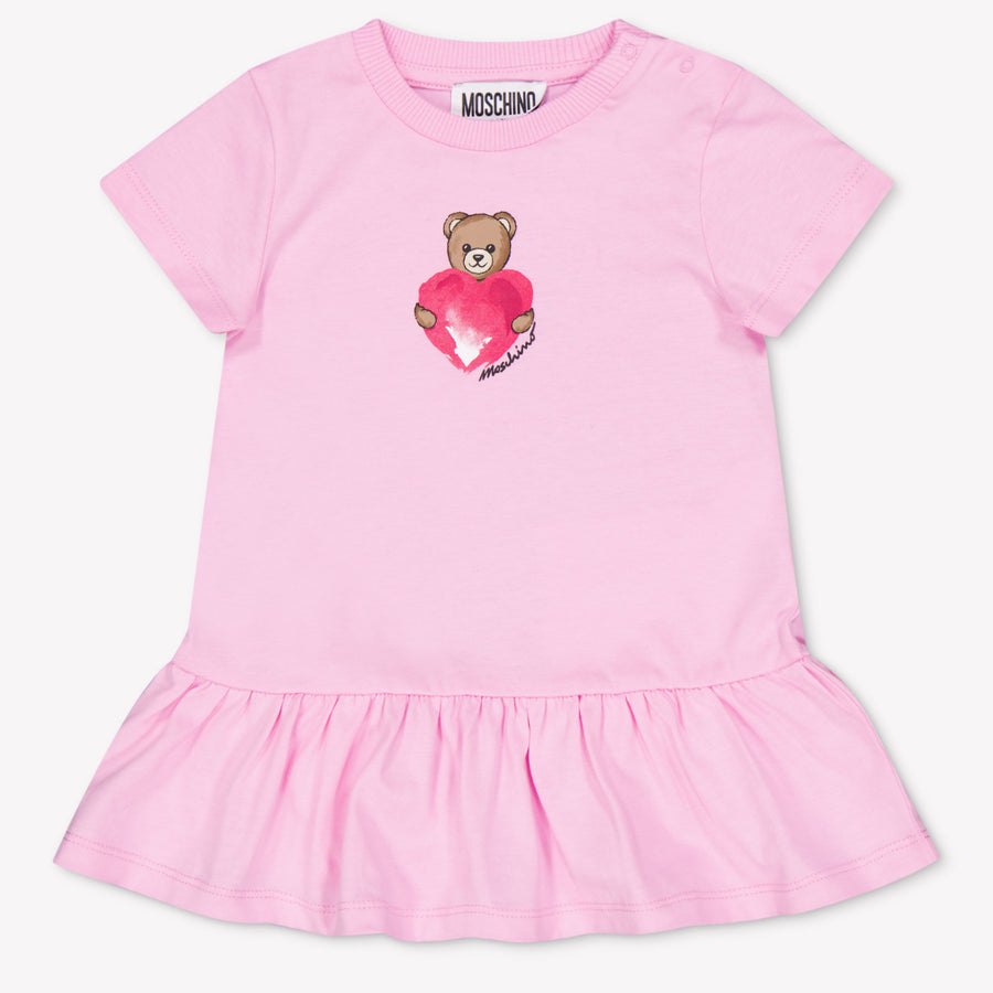 Moschino bebe Chicas Vístete Rosa