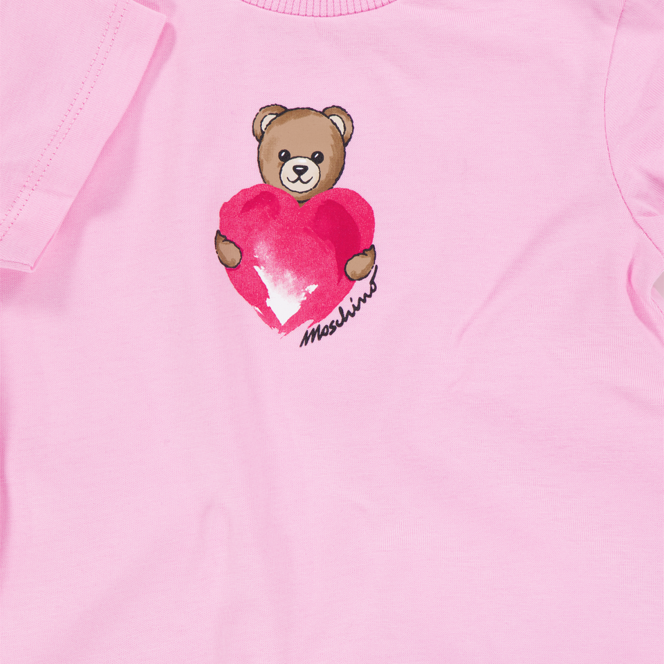 Moschino Baby Mädchen Zieh dich an Rosa