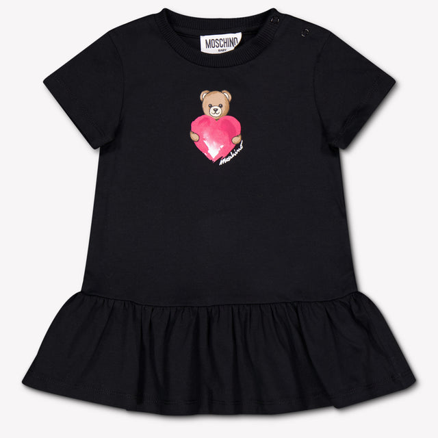 Moschino Baby Mädchen Zieh dich an Schwarz