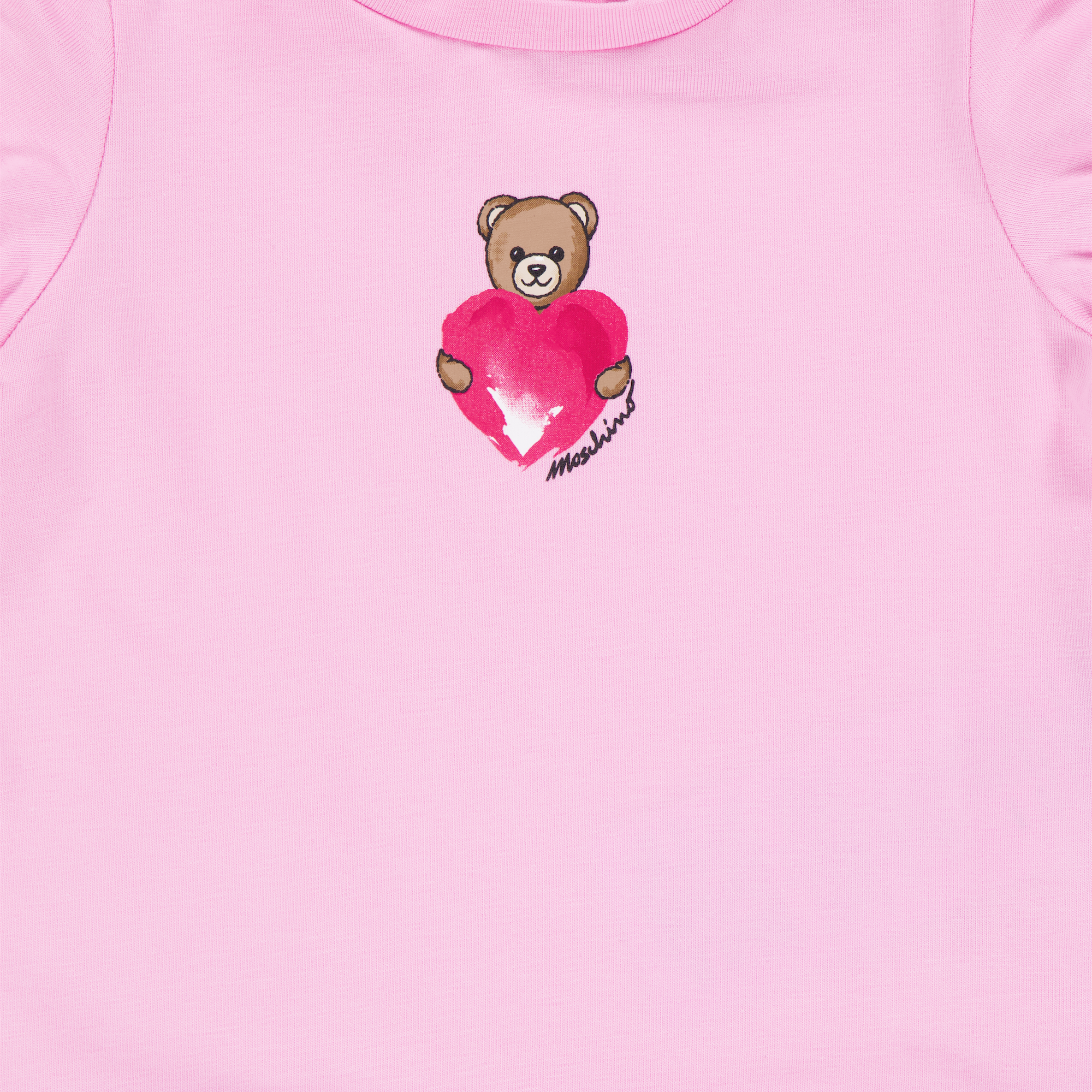 Moschino bebe Chicas Camiseta adentro Rosa